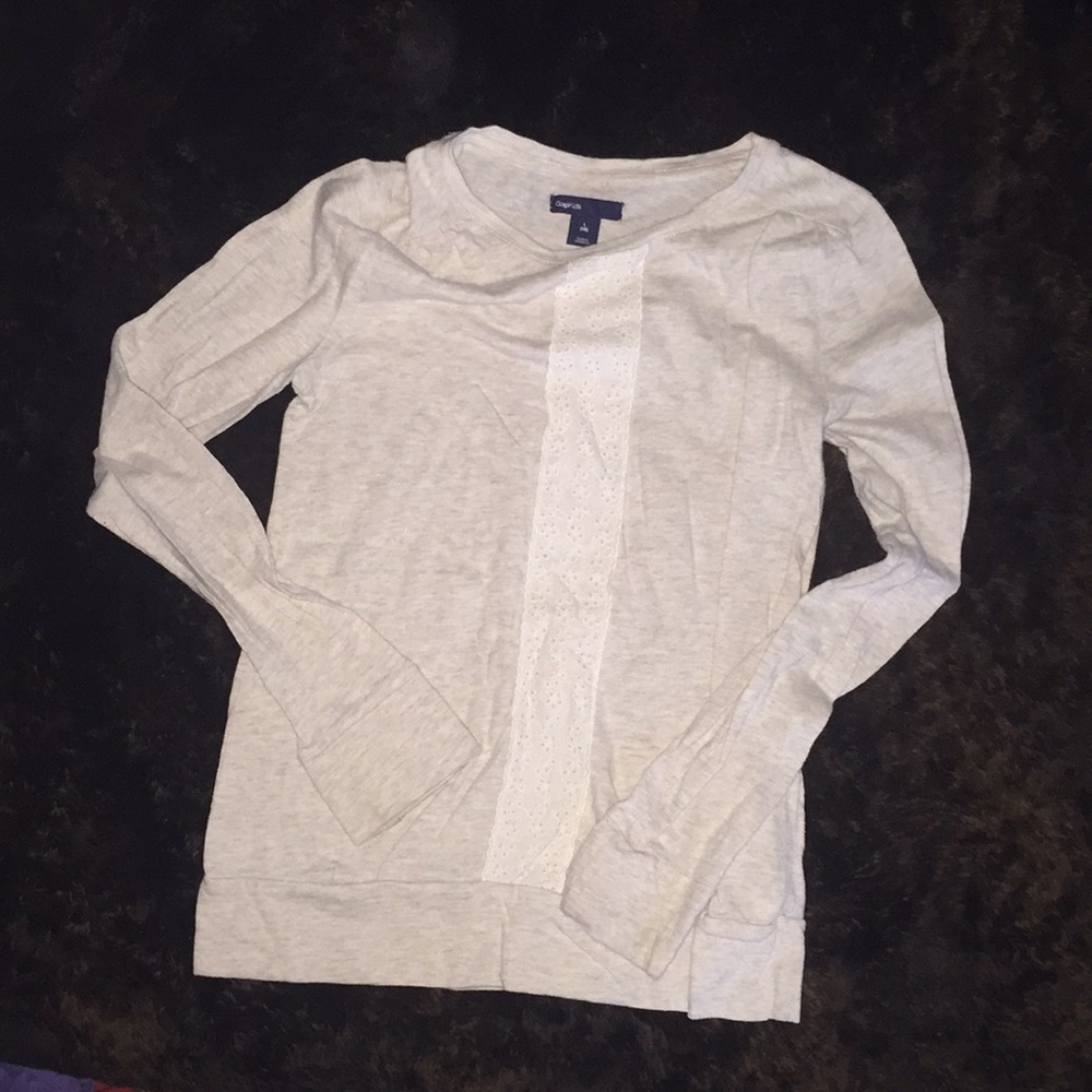 Girls L 10 Gap long sleeved tee